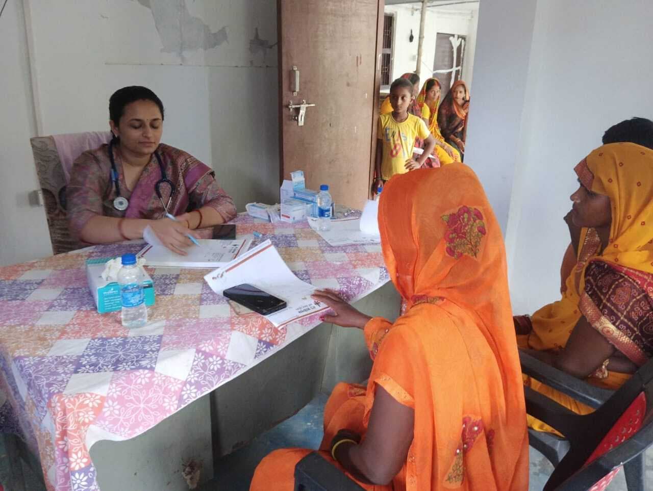 Motihari: 80 लोगों की हुई नि:शुल्क जांच