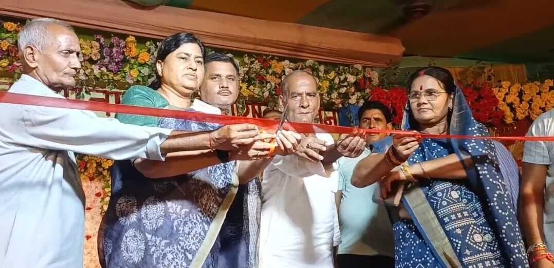 सुखसेना गांव में श्रीकृष्ण जन्माष्टमी मेले का मंत्री लेशी सिंह ने किया उद्घाटन