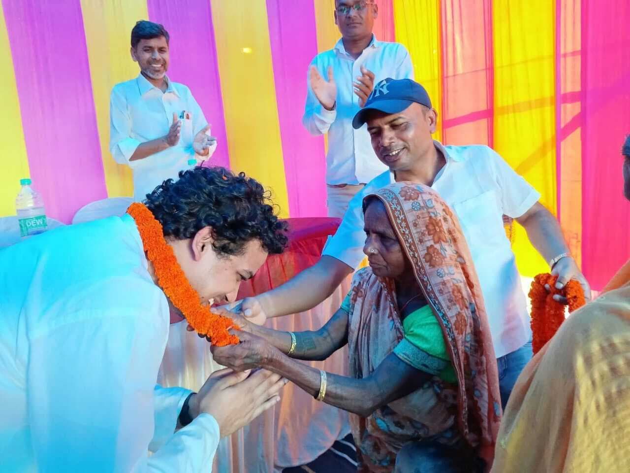 युवा नेता चाणक्य प्रकाश रंजन के समर्थन में कार्यकर्ता सम्मेलन