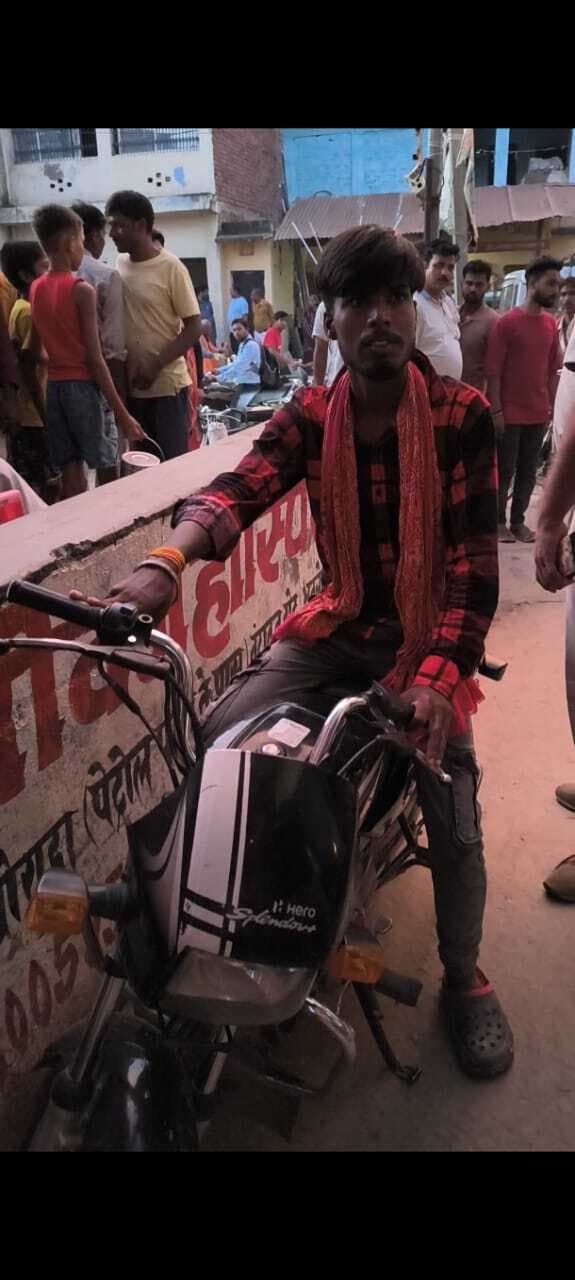 लूटकांड में बाइक सहित आरोपित गिरफ्तार