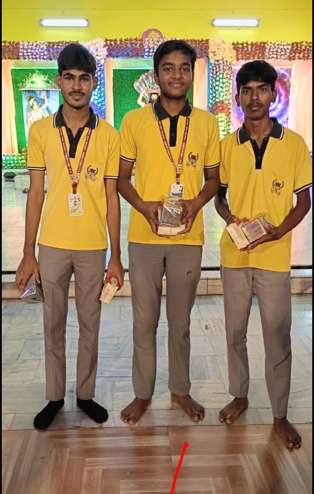 जन्माष्टमी पर आयोजित क्विज में आरटीसी के बच्चे अव्वल