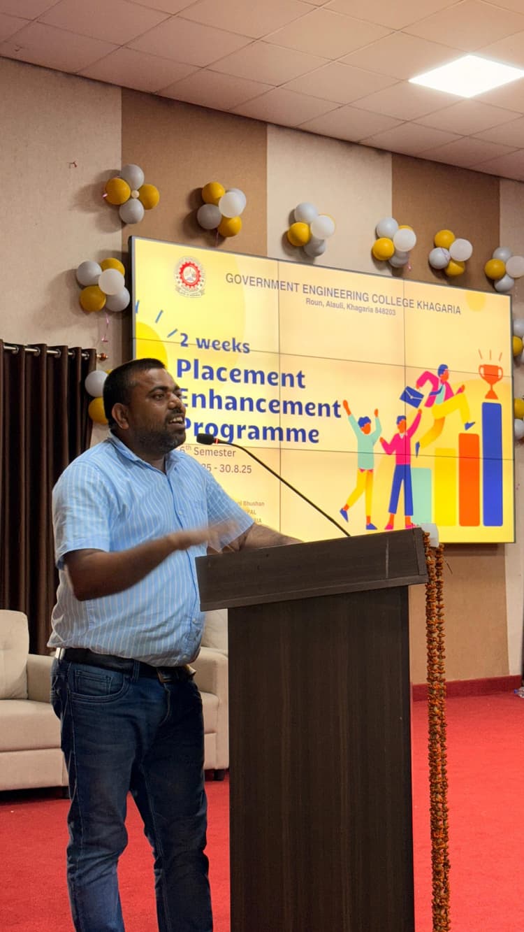 राजकीय अभियंत्रण महाविद्यालय में 15 दिवसीय प्लेसमेंट एन्हांसमेंट प्रोग्राम शुरू