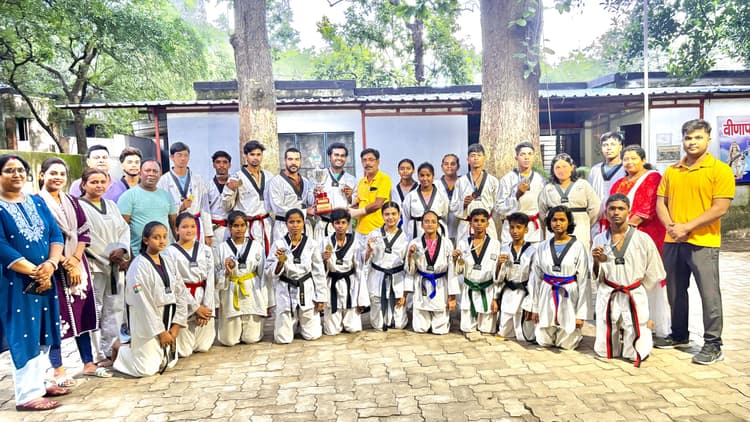 jharkhand state taikwando championship: पूर्वी सिंहभूम की टीम बनी उपविजेता