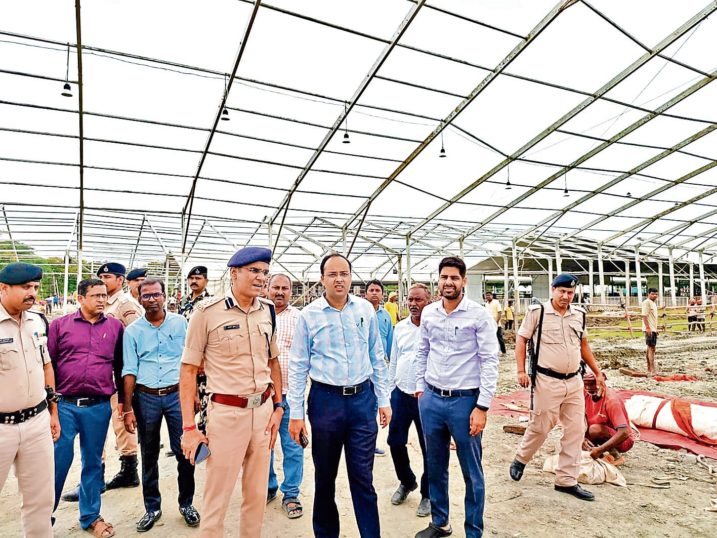 Gaya News : पीएम व सीएम की सभा को लेकर ट्रैफिक का ब्लूप्रिंट तैयार