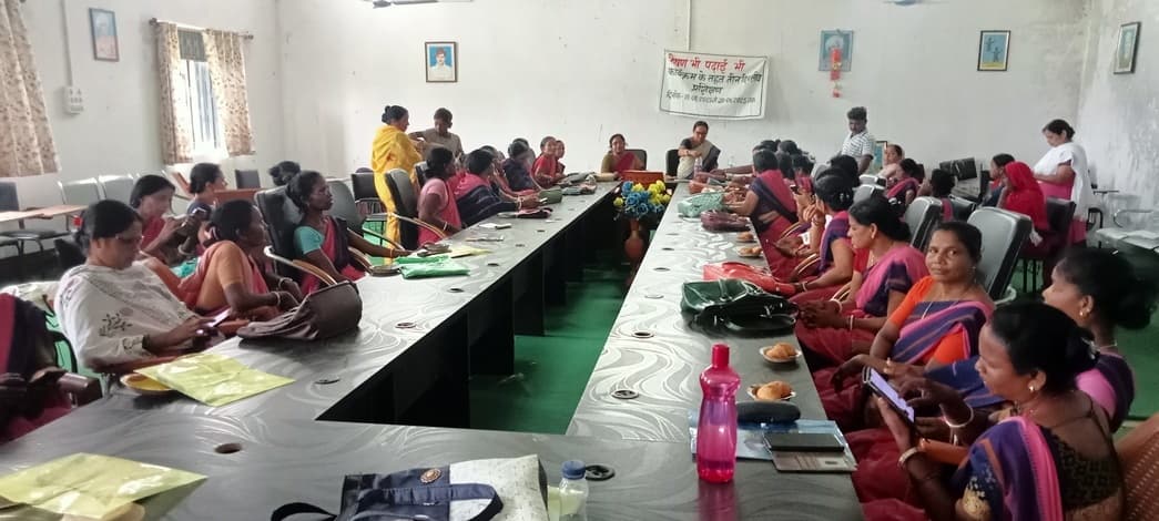 ठाकुरगंगटी में तीन दिवसीय सेविका प्रशिक्षण संपन्न