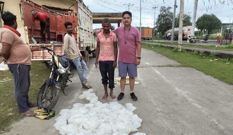 अवैध चुलाई शराब के साथ एक गिरफ्तार