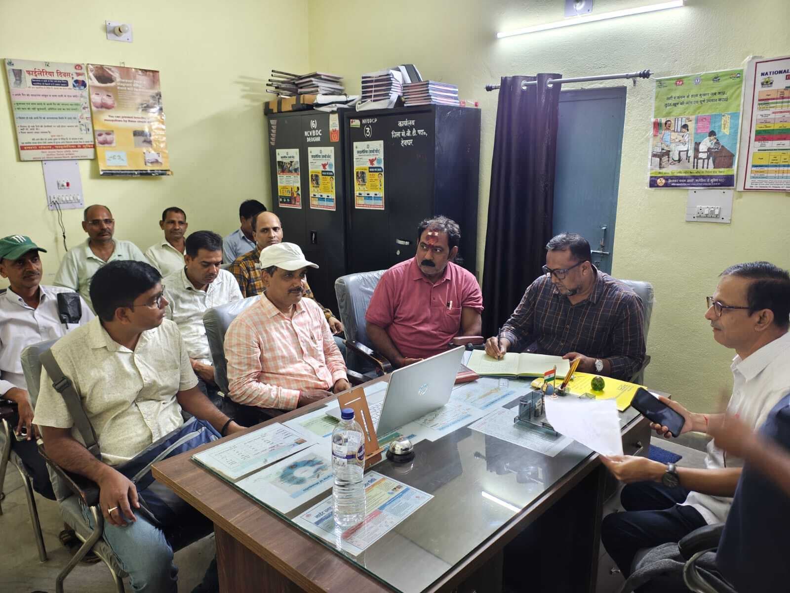 Deoghar news : मच्छरों के कारण होने वाली बीमारियों से बचाव व सुरक्षा को लेकर किया जागरूक