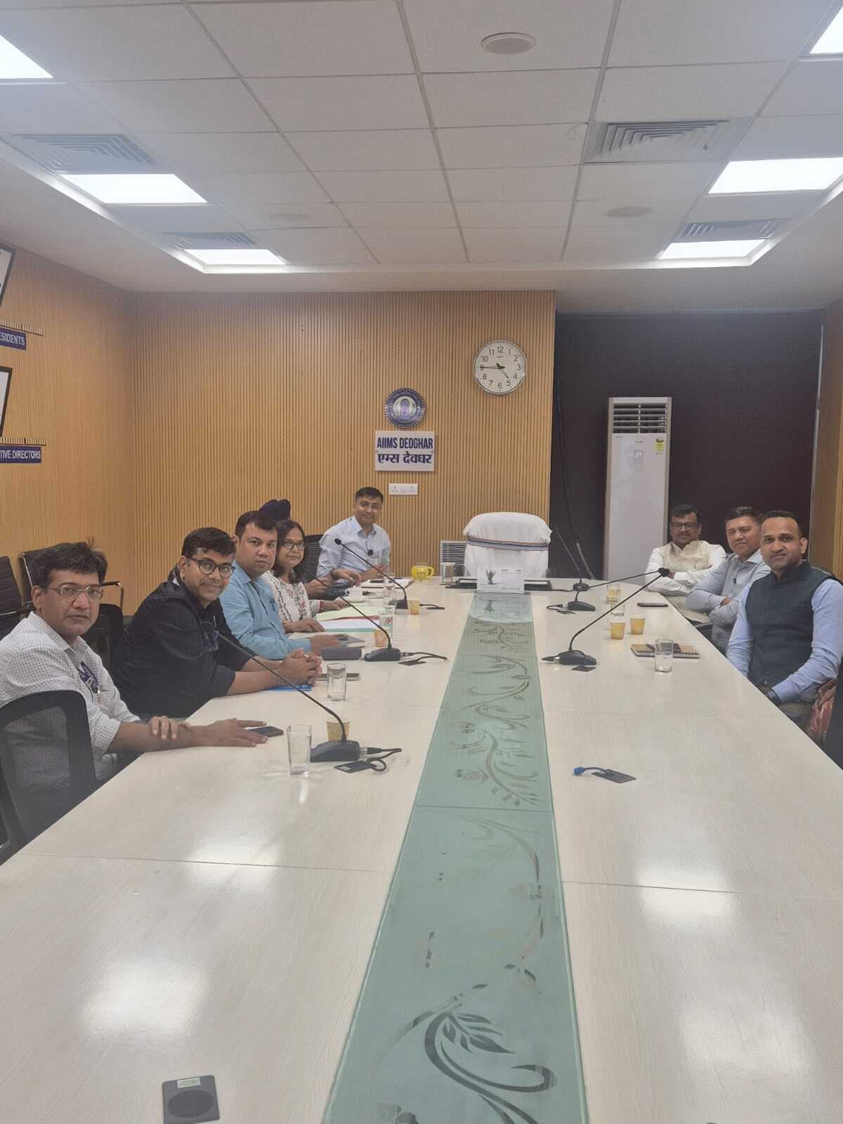 Deoghar news : एम्स में खुलेगा सी-डैक का एक्सीलेंट सेंटर, रोगियों के सर्वे में होगा एआइ का प्रयोग