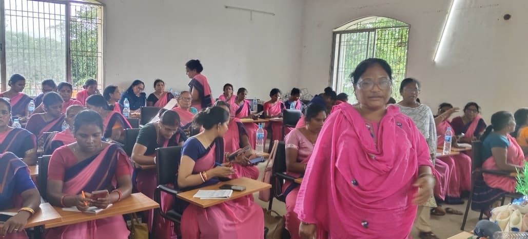 आंगनबाड़ी सेविकाओं का तीन दिवसीय प्रशिक्षण संपन्न