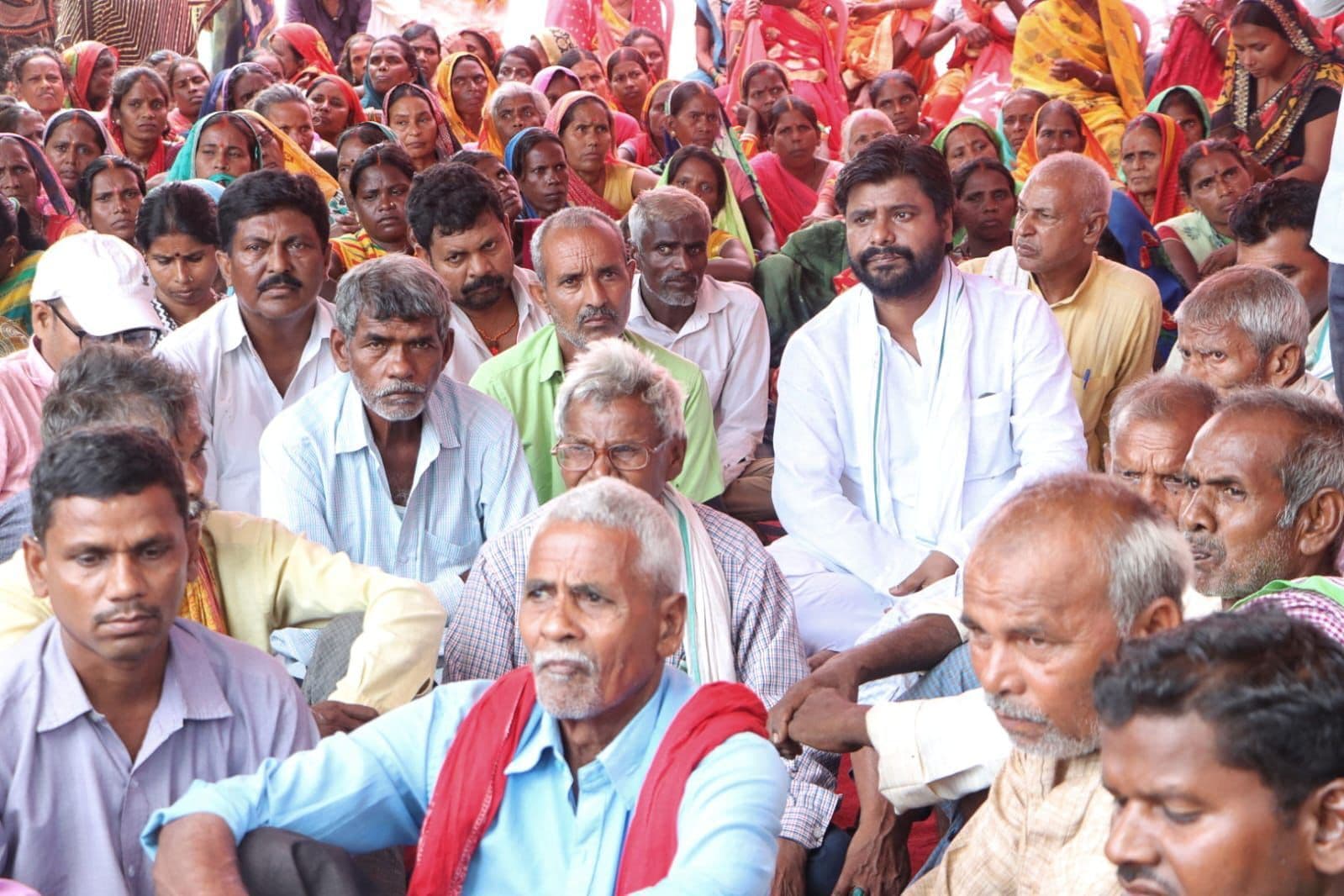 माइक्रोफाइनेंस कंपनियों की मनमानी के खिलाफ माले का धरना-प्रदर्शन