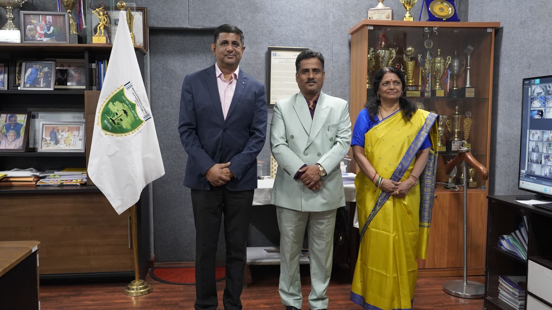 ranchi news : एनयूएसआरएल रांची का सिंबायोसिस लॉ स्कूल और धर्मशास्त्र नेशनल लॉ यूनिवर्सिटी के साथ करार