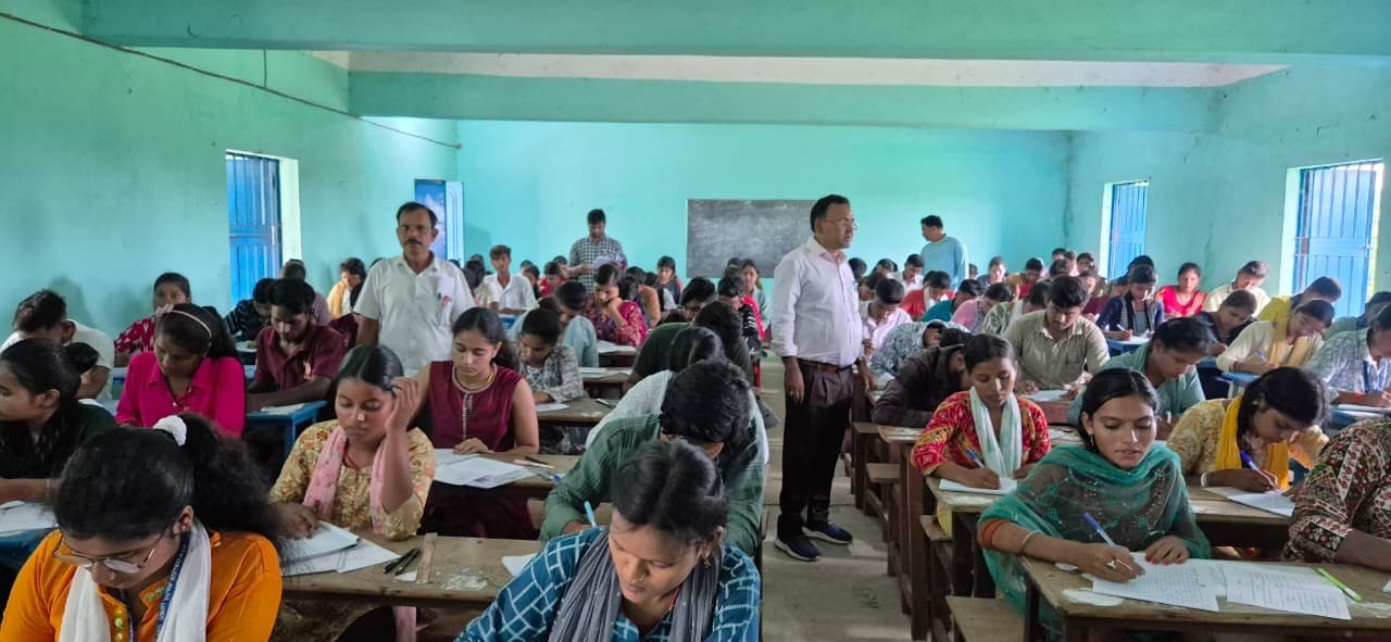 पीपीवाइ कॉलेज में सेमेस्टर टू परीक्षा में 545 परीक्षार्थी हुए शामिल