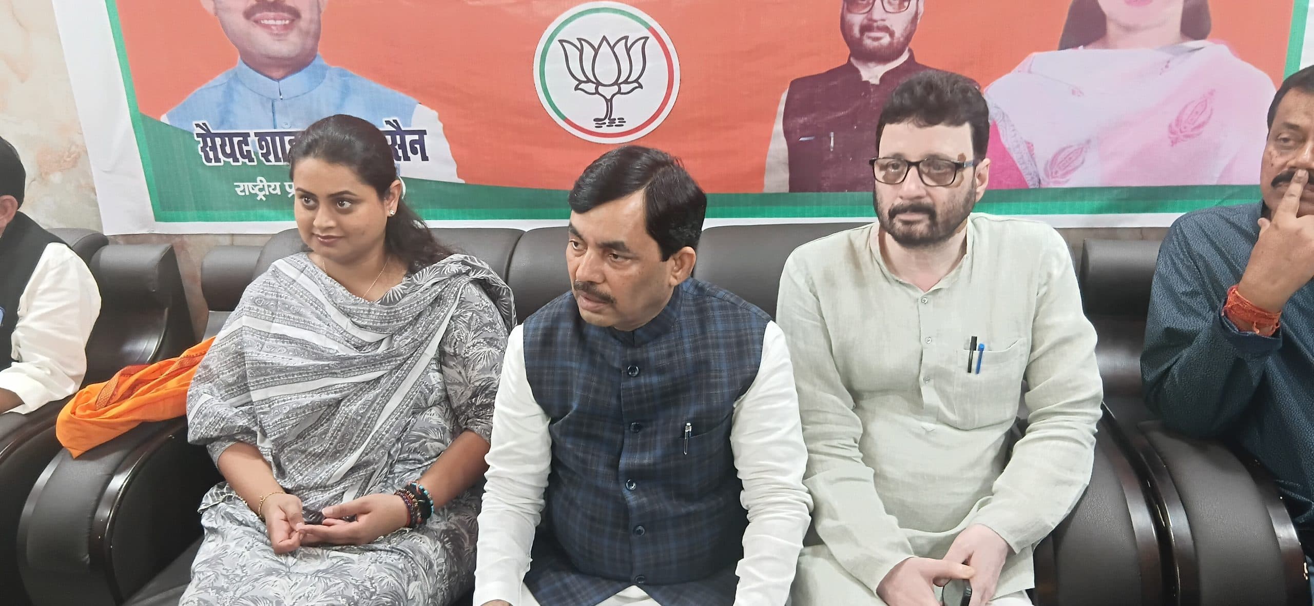 हमने बिहार को संवारा है, आगे भी हम ही संवारेंगे: शाहनवाज हुसैन