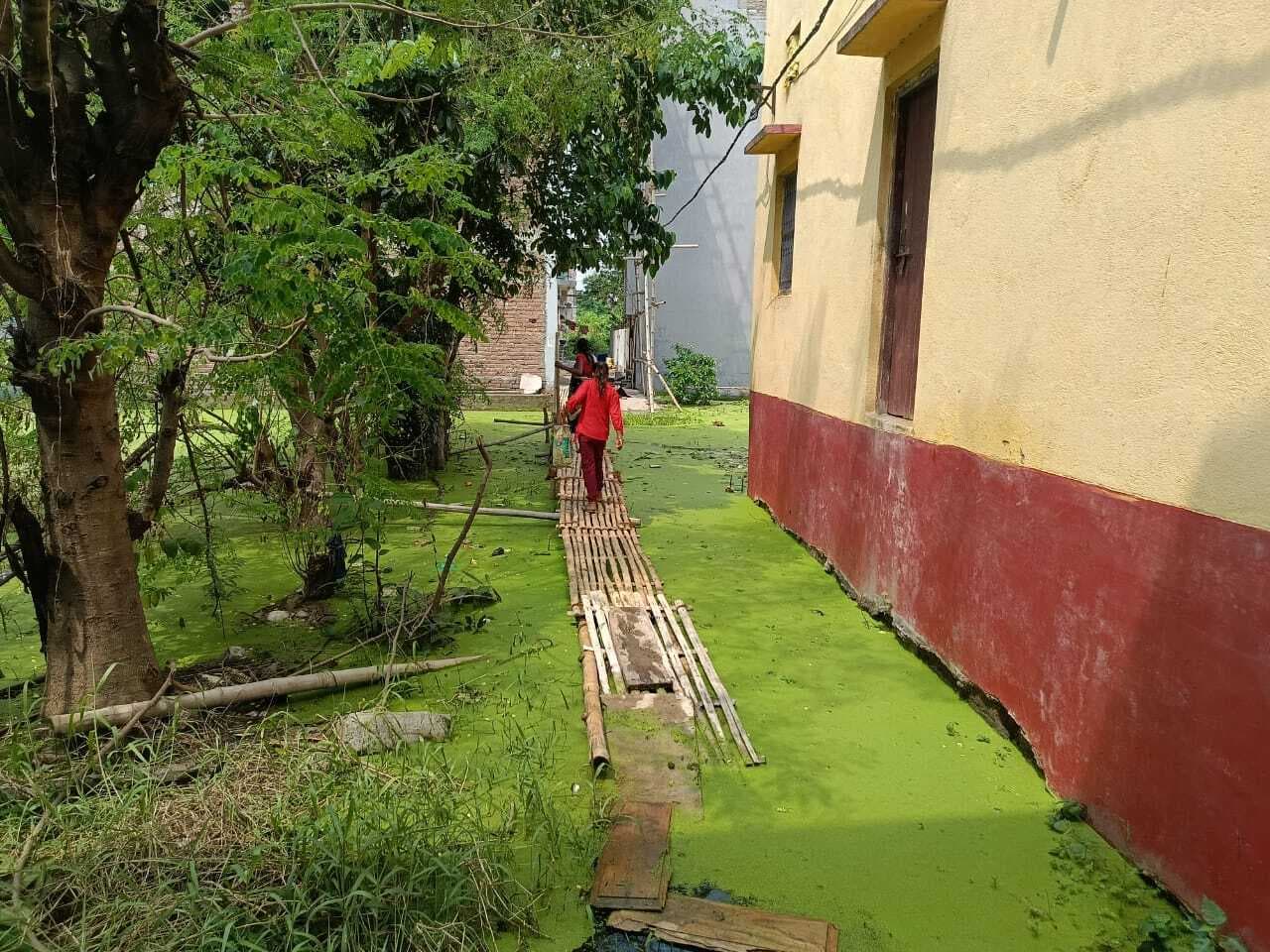 फतुहा के कई मोहल्लों में जलजमाव, परेशानी