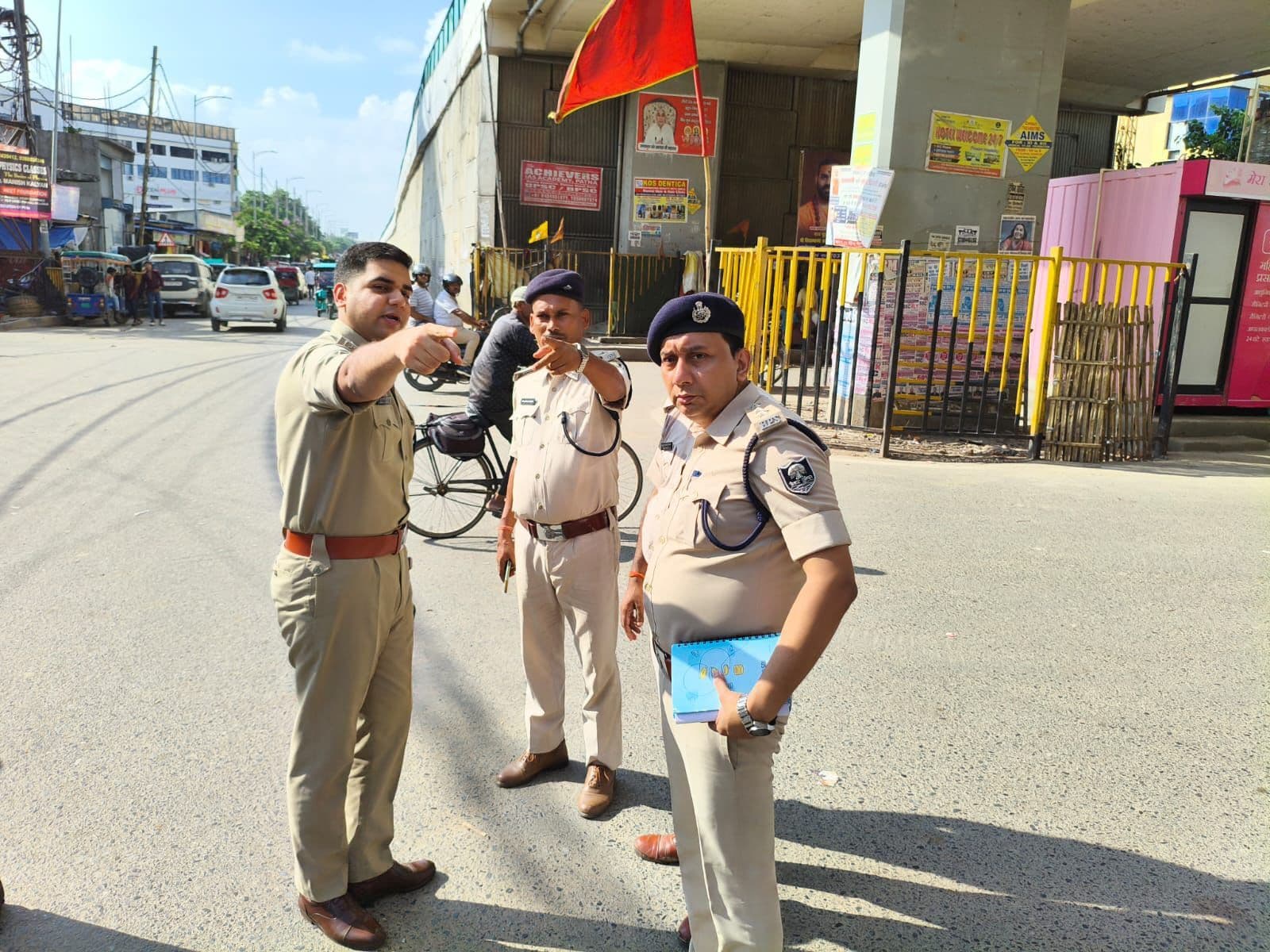 Patna News : राजीव नगर चौराहे पर 100 मीटर का जाम रोकने के लिए 1.5 किमी का यूटर्न