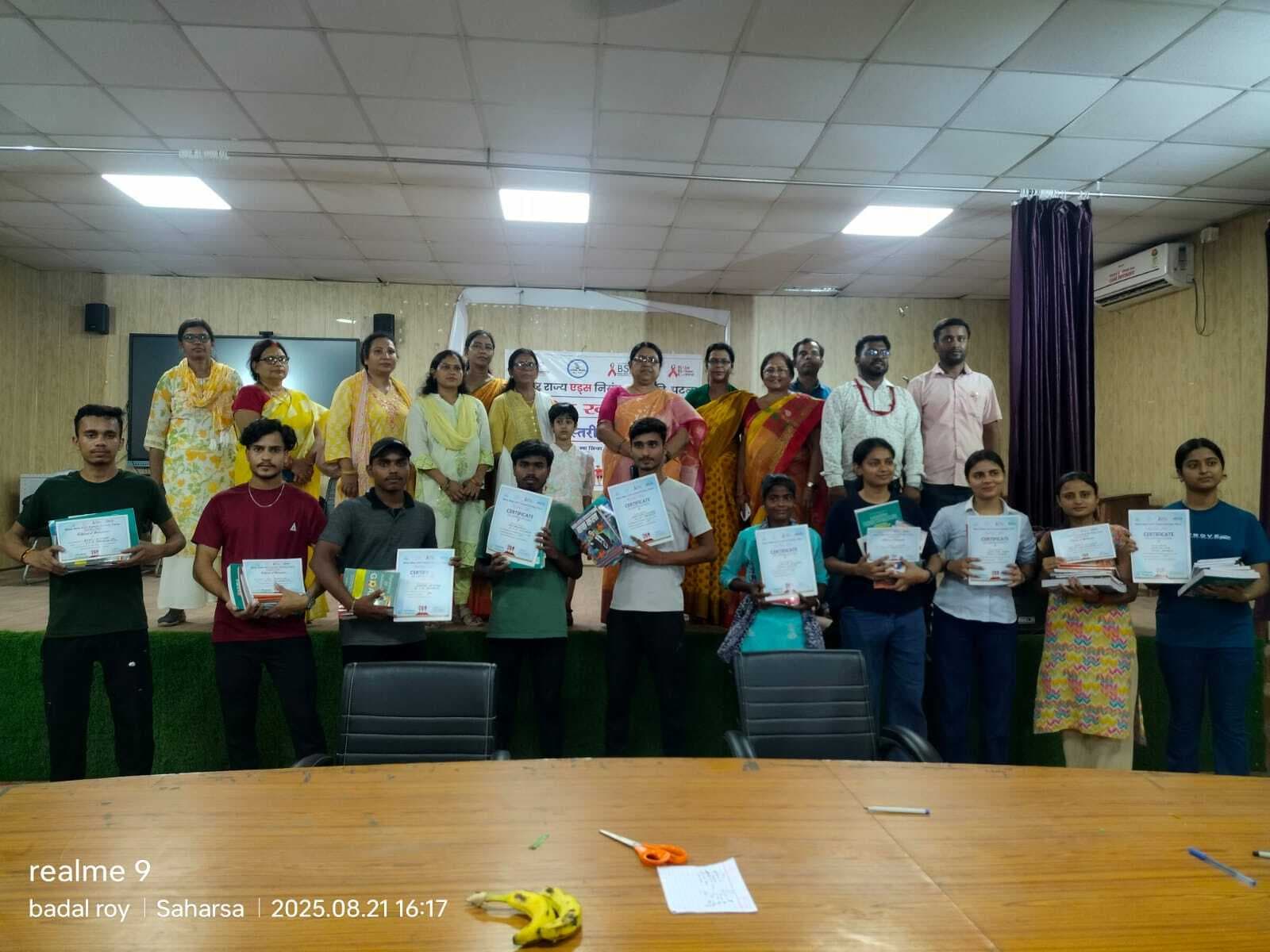 रेड रन मैराथन में सहरसा कॉलेज ऑफ इंजीनियरिंग के छात्रों का रहा जलवा