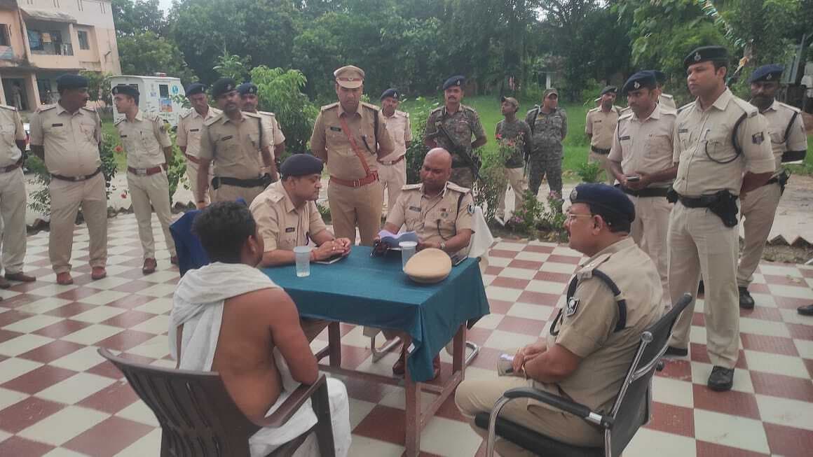 एसपी ने चौथम थाने का किया निरीक्षण