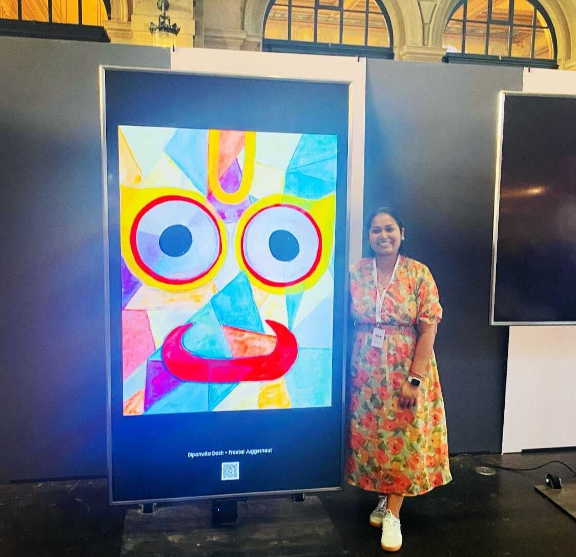 East Singhbhum News : नरसिंहगढ़ की दीपान्विता की कला को स्विट्जरलैंड में मिली वाहवाही