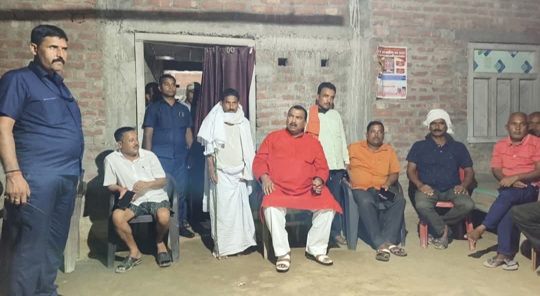 मंत्री ने मृतक के परिजनों को दी सांत्वना