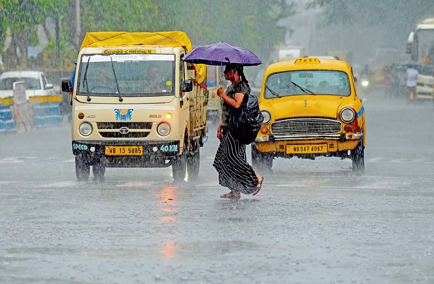 अगले दो दिनों तक जारी रहेगी छिटपुट बारिश