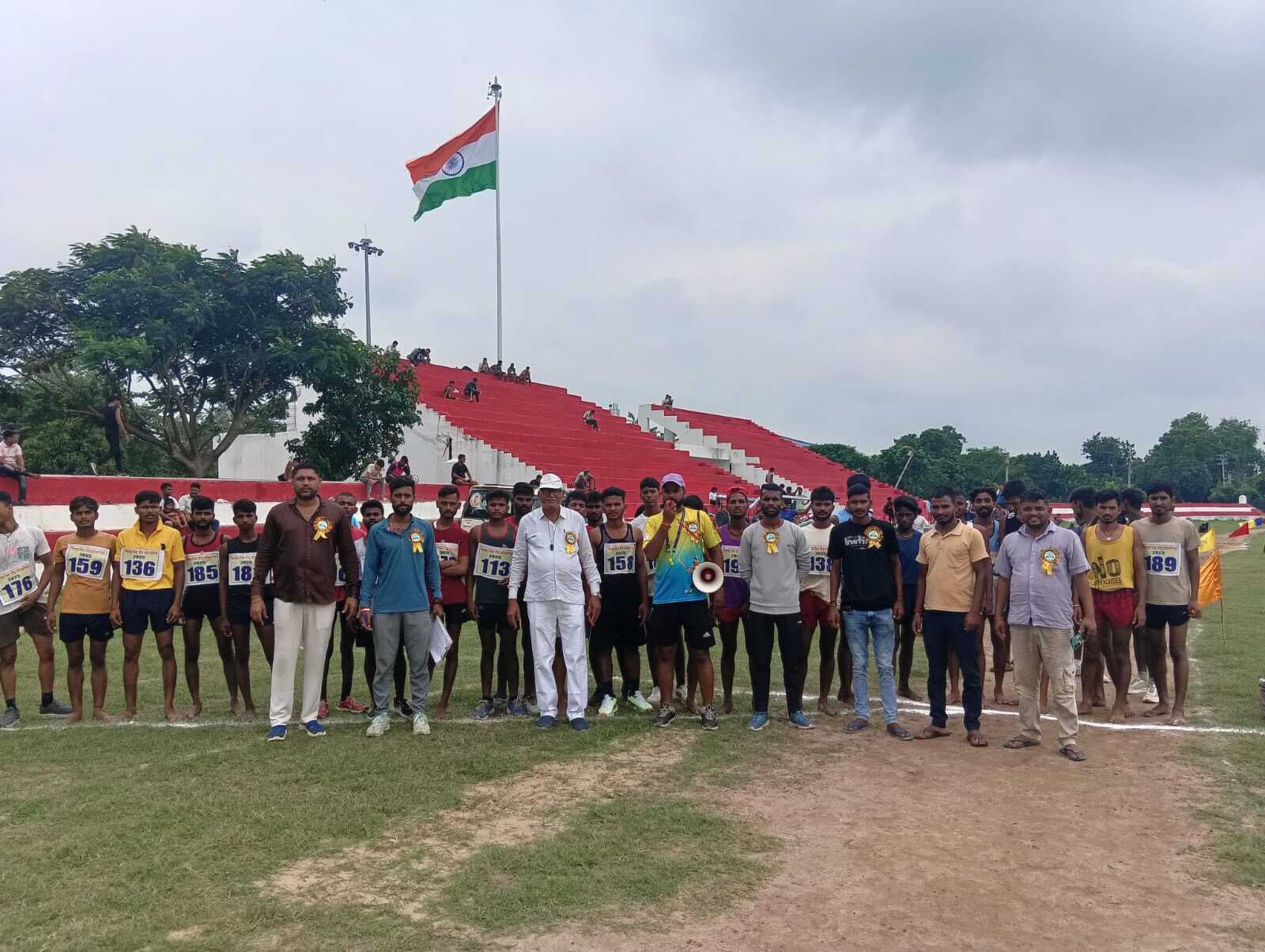 छह सौ धावक ने लिया भाग, 50 युवाओं का फाइनल के लिए हुआ चयन