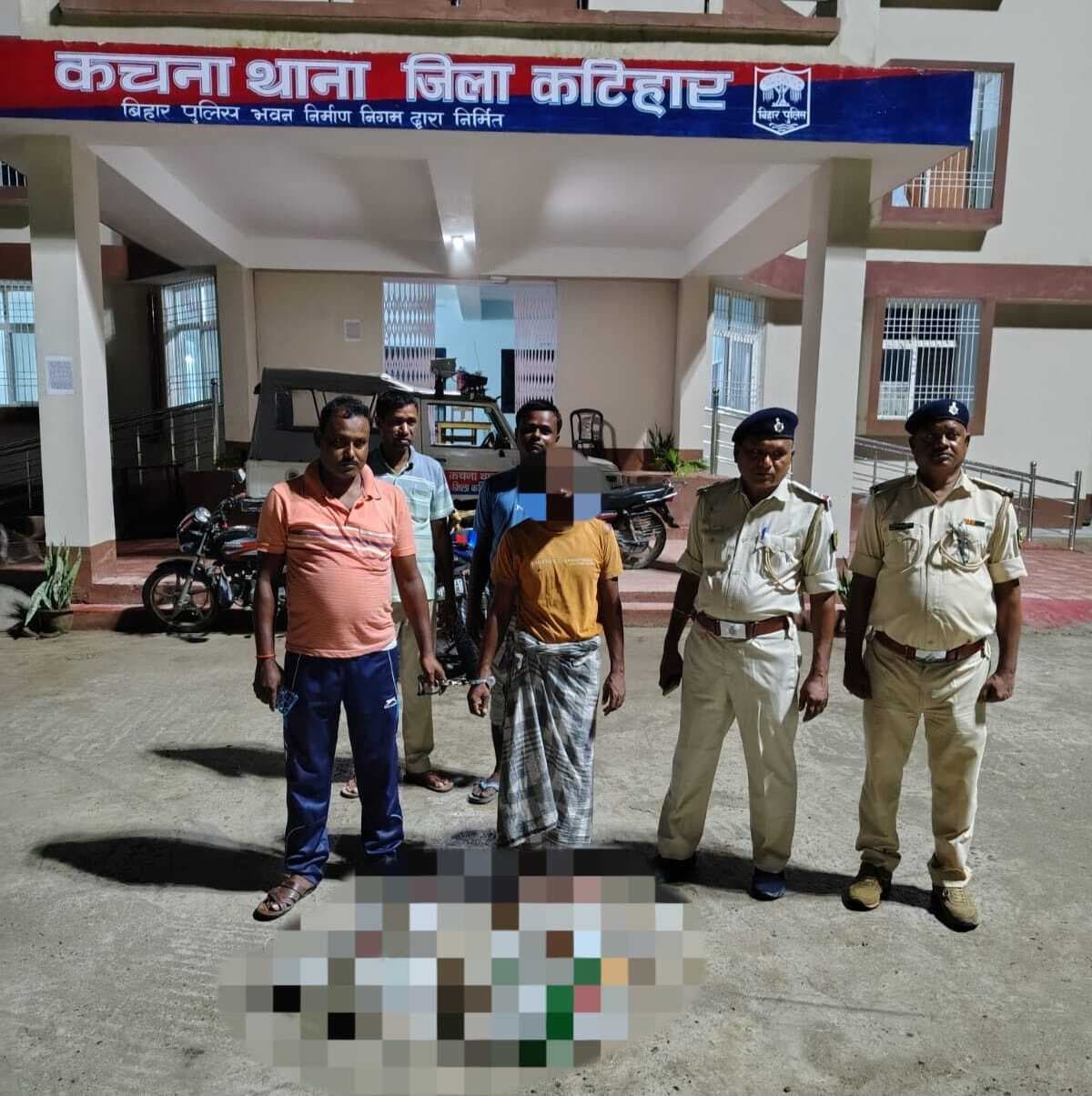 40 लीटर शराब के साथ आरोपित गिरफ्तार