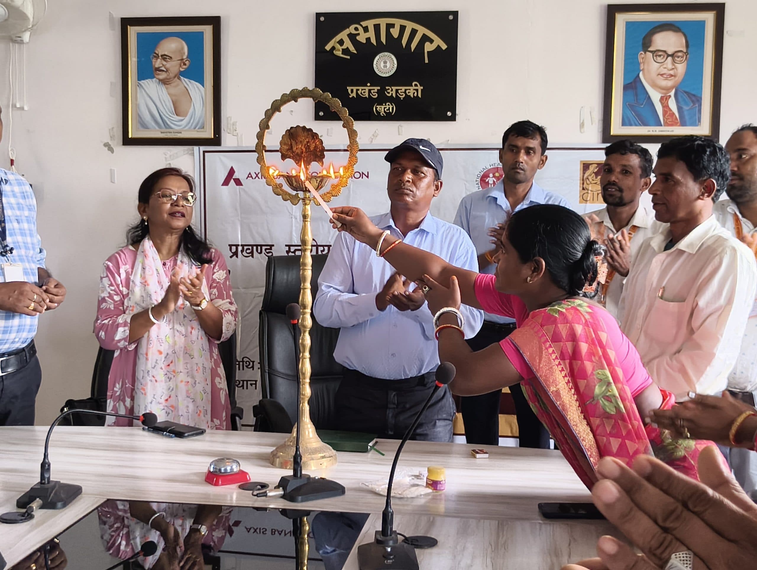 ग्रामीण स्वास्थ्य पोषण संकेत को लेकर कार्यशाला का आयोजन