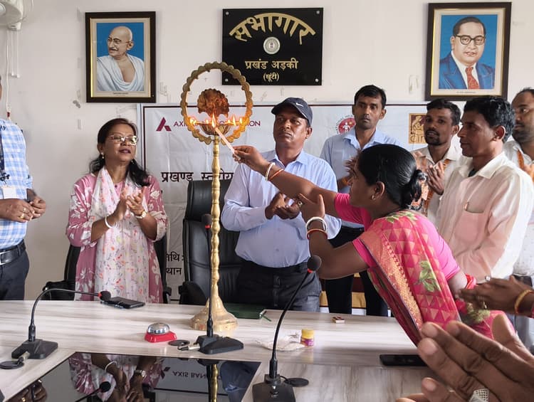 ग्रामीण स्वास्थ्य पोषण संकेत को लेकर कार्यशाला का आयोजन