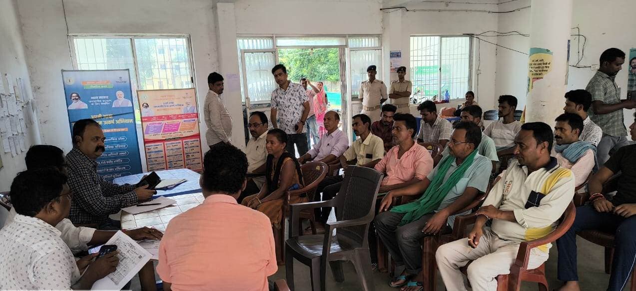 राजस्व शिविर भूमि संबंधी मामलों का हुआ निष्पादन