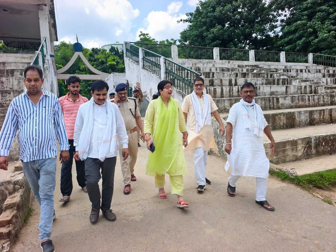 राहुल गांधी की वोटर अधिकार यात्रा सभा कुंवर सिंह स्टेडियम में होगी