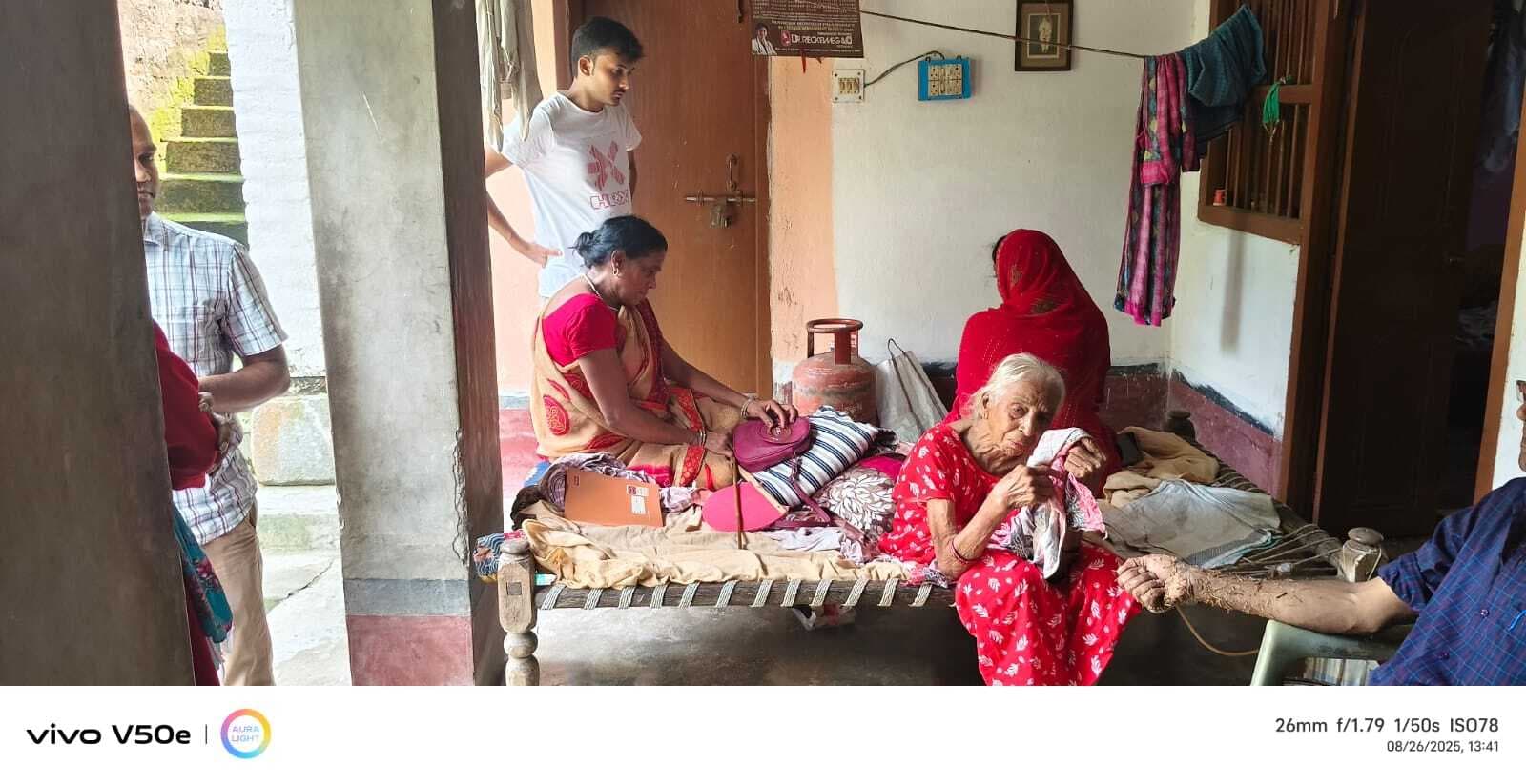 गला दबाकर 85 वर्षीय किसान की हत्या, जांच में जुटी पुलिस