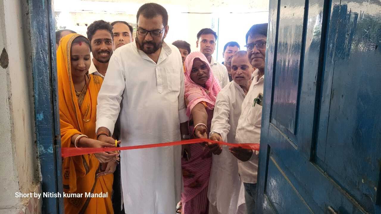 सुंदरी उप स्वास्थ्य केंद्र का पूर्व प्रखंड प्रमुख ने किया शुभारंभ
