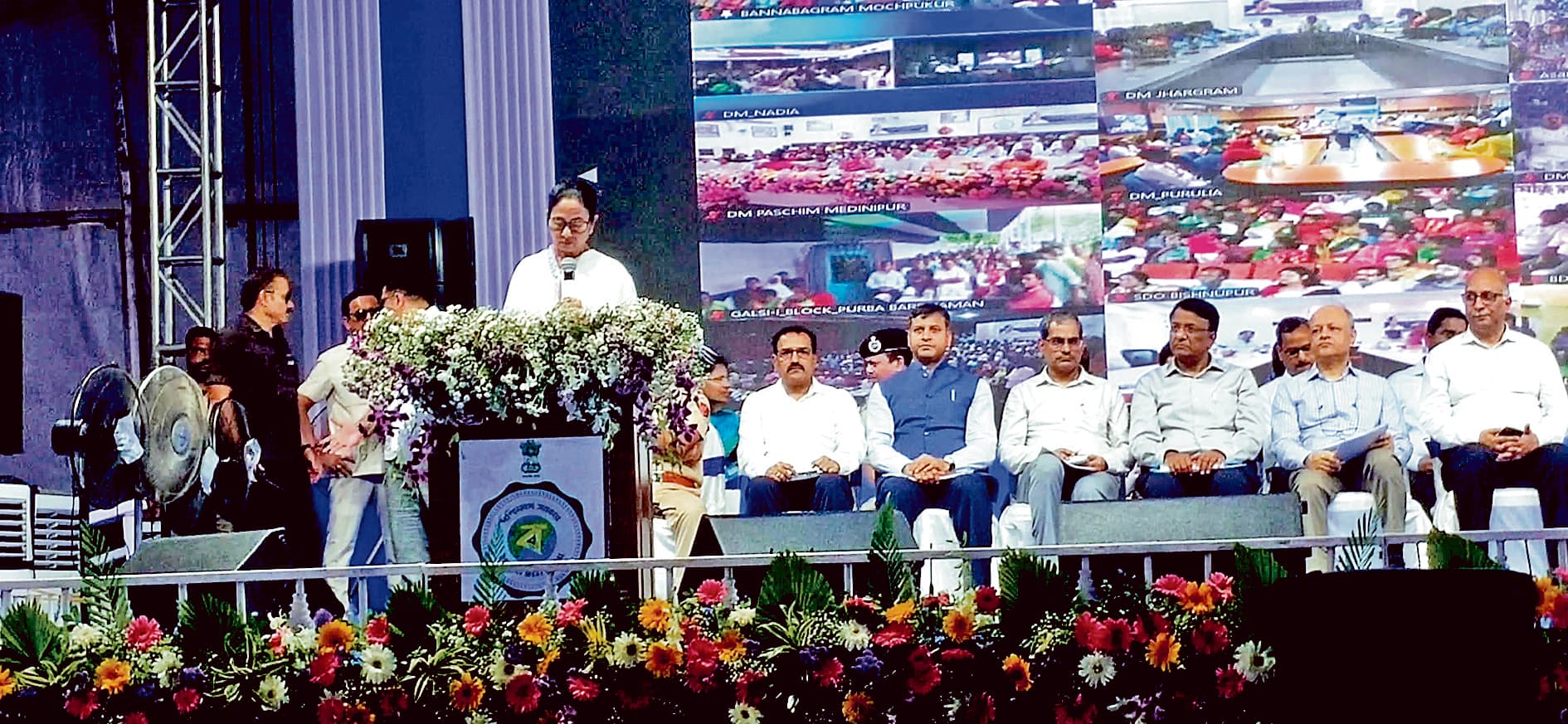 सीएम ने किया भूमि पट्टा वितरण, ‘सबुज साथी’ और कई योजनाओं का शिलान्यास