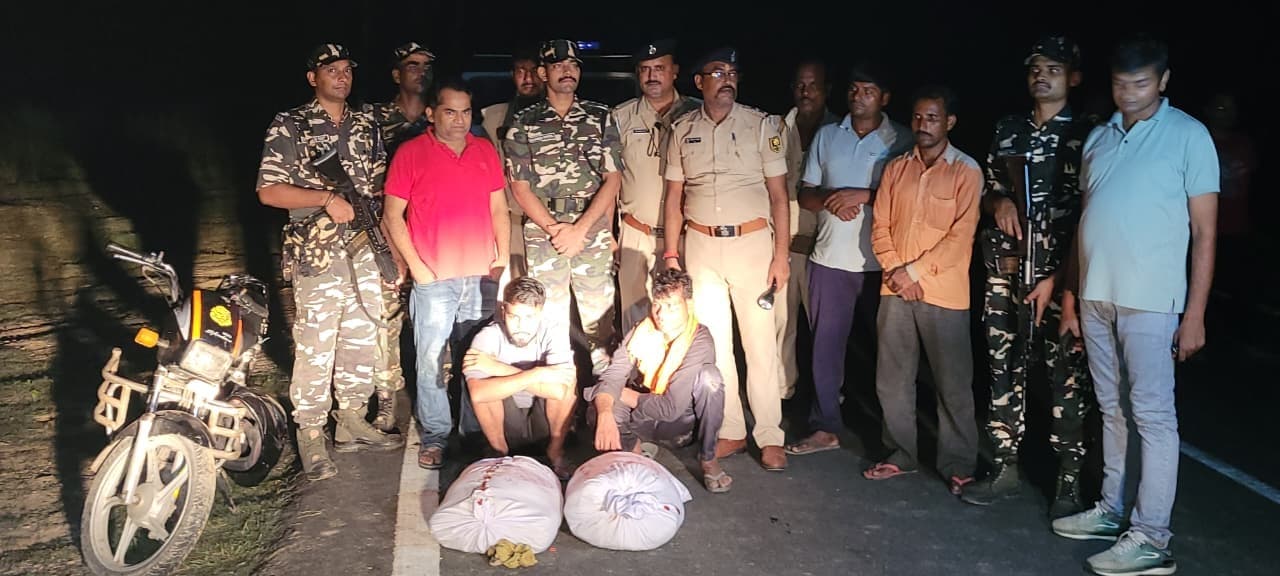 Motihari: 25 करोड़ रुपये की चरस के साथ दो गिरफ्तार