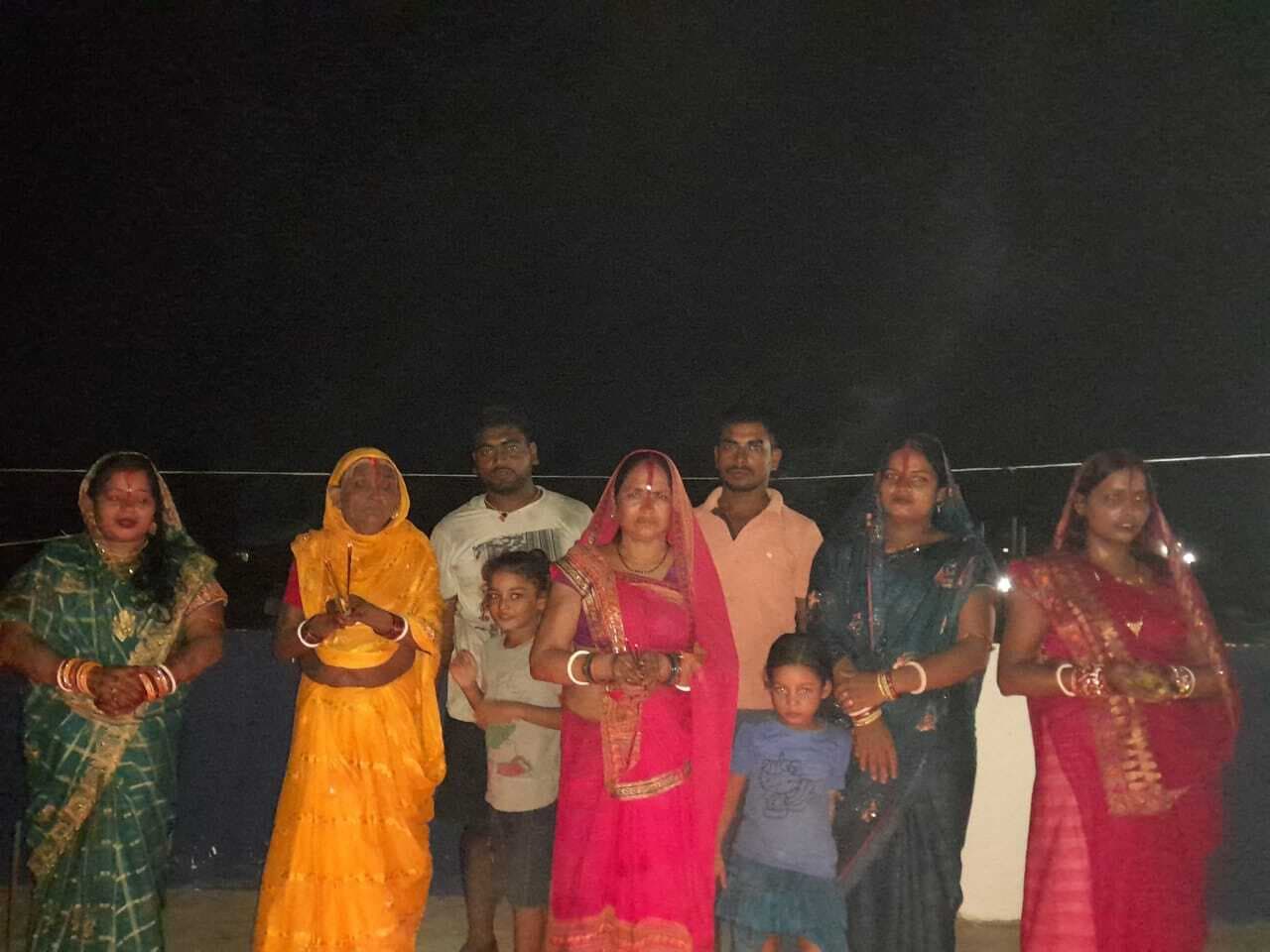 बीकोठी में चौरचंद व तीज हर्षोल्लास साथ संपन्न