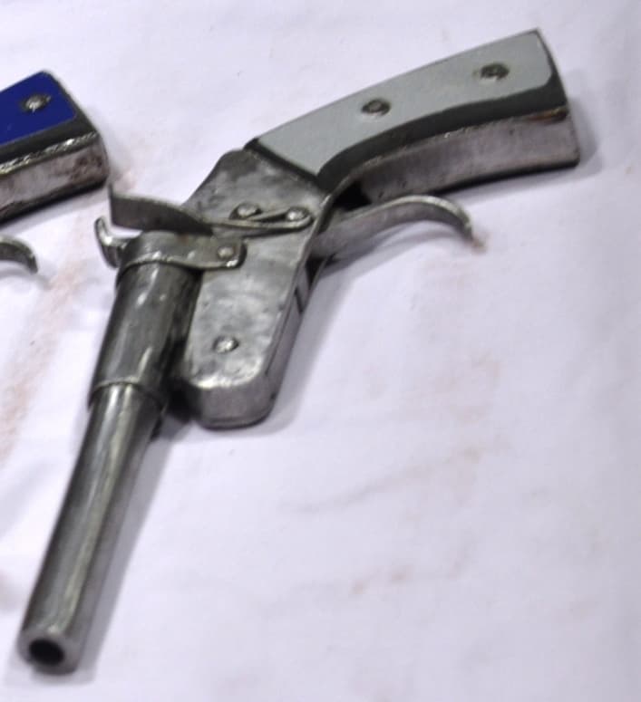 दो अपराधी हथियार व कारतूस के साथ गिरफ्तार, यात्रियों से करने वाला था लूटपाट