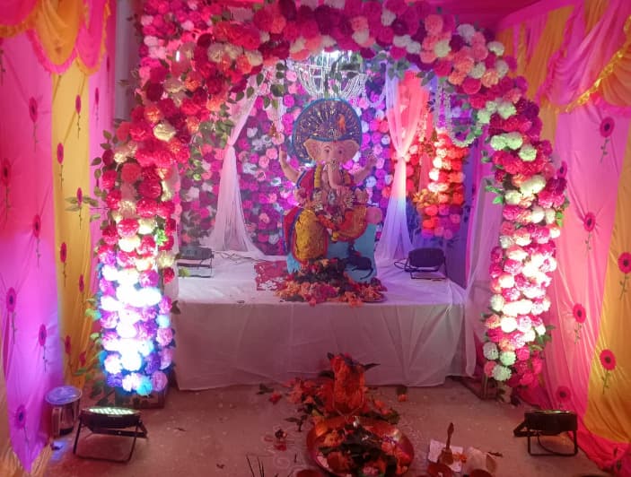 सारवां:  सिद्धि विनायक की पूजा-अर्चना कर की मंगलकामना