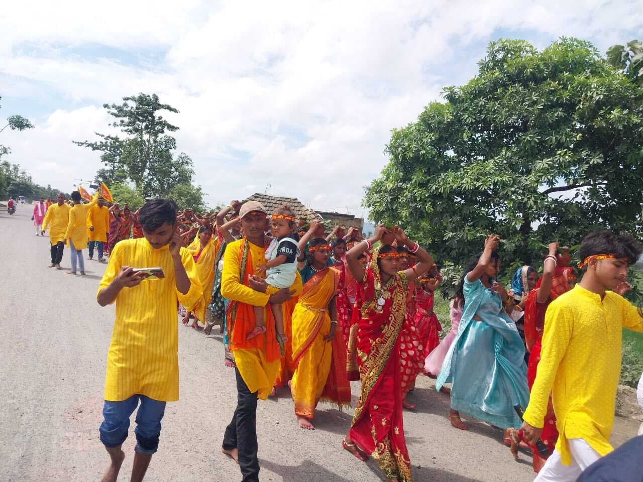 रांगा में प्रथम बार मनाया गया गणेश चतुर्थी