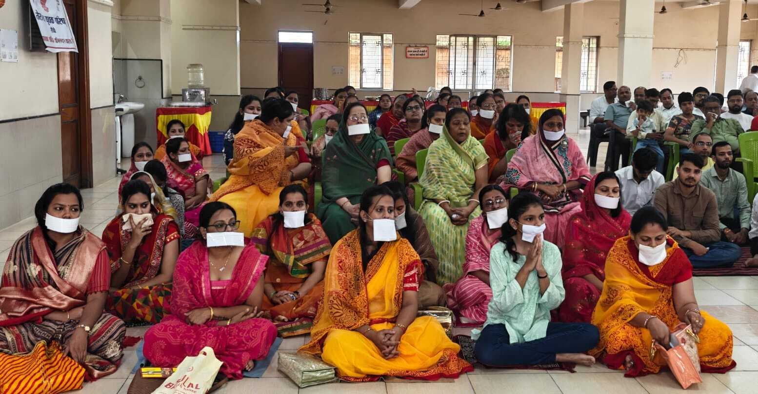 Ranchi News जैन श्वेतांबर तेरापंथ संघ ने मनाया संवत्सरी दिवस