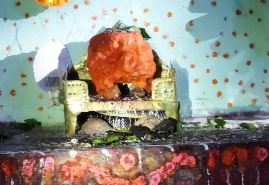 मां मनसा के आसन के नीचे दिखा सर्प, ग्रामीणों में कौतूहल