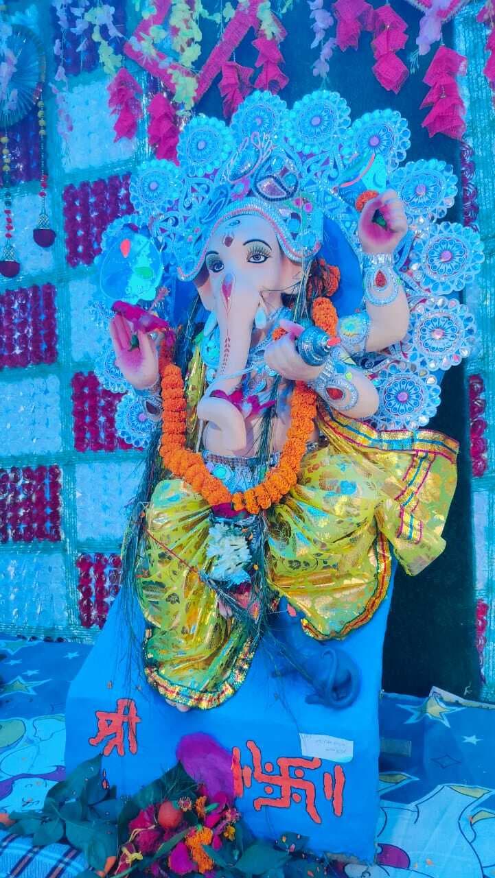 मारगोमुंडा : भगवान गणेश की पूजा-अर्चना कर मांगा वरदान