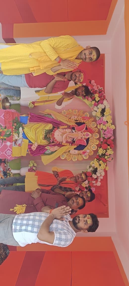 गणपति बप्पा मौरया के उदघोष से गूंजा गढ़वा कटौना