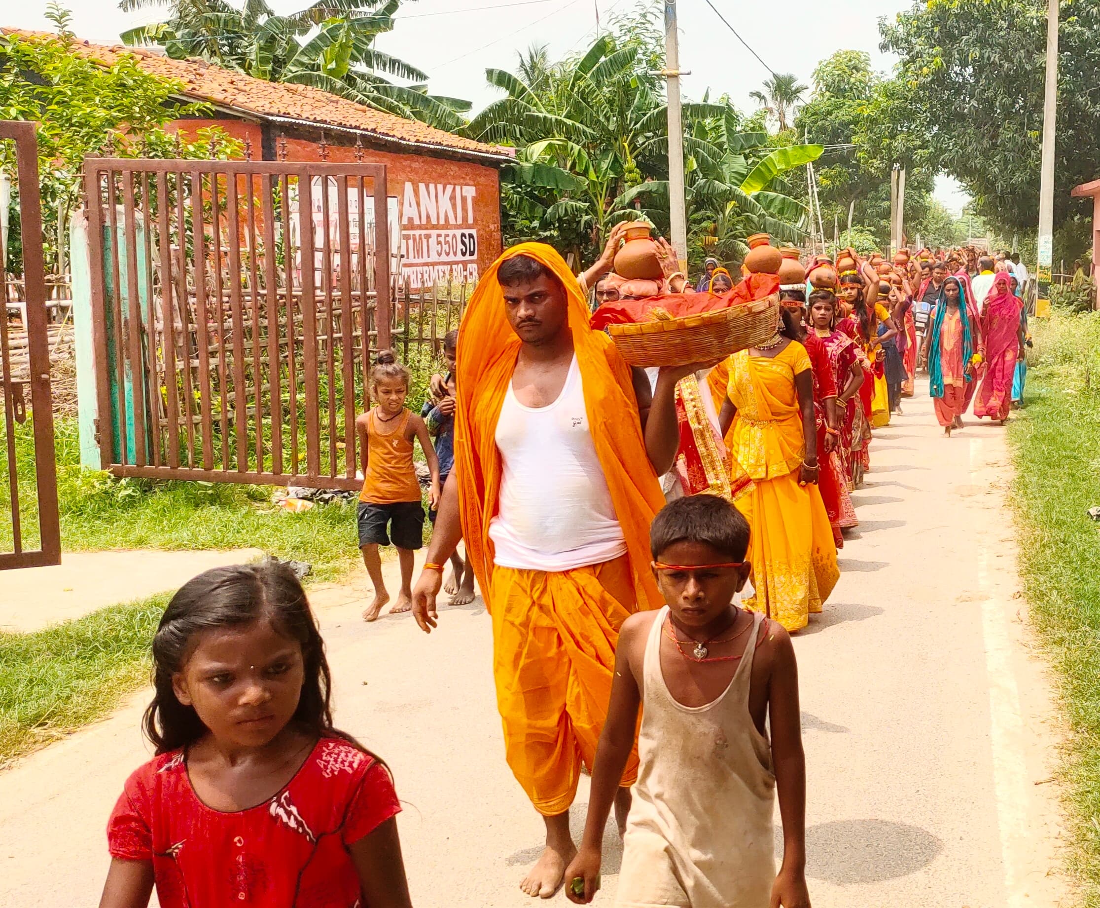 Darbhanga News: शहनाई की मधुर ध्वनि से भक्तिमय हुआ वातावरण