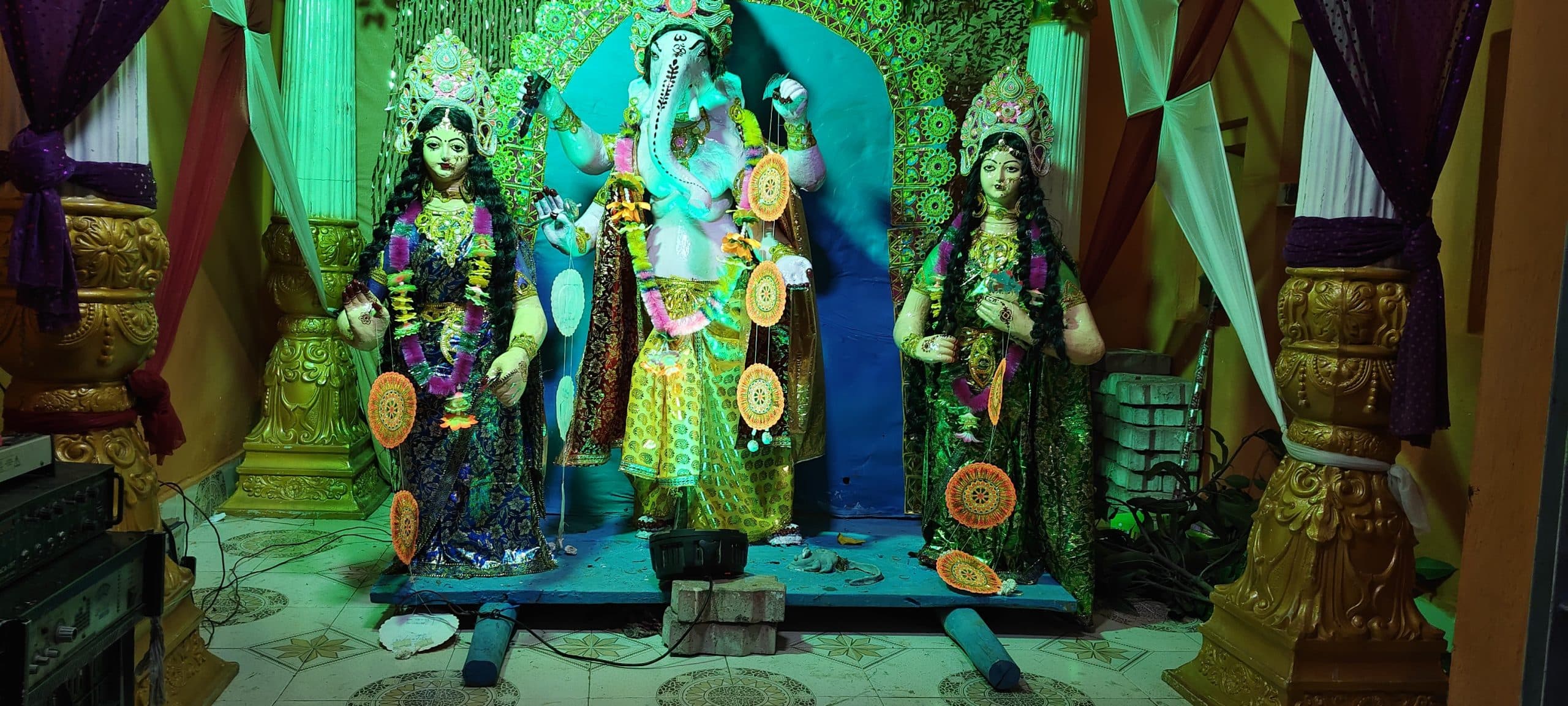 -गावां में धूमधाम से मनायी गयी गणेश चतुर्थी