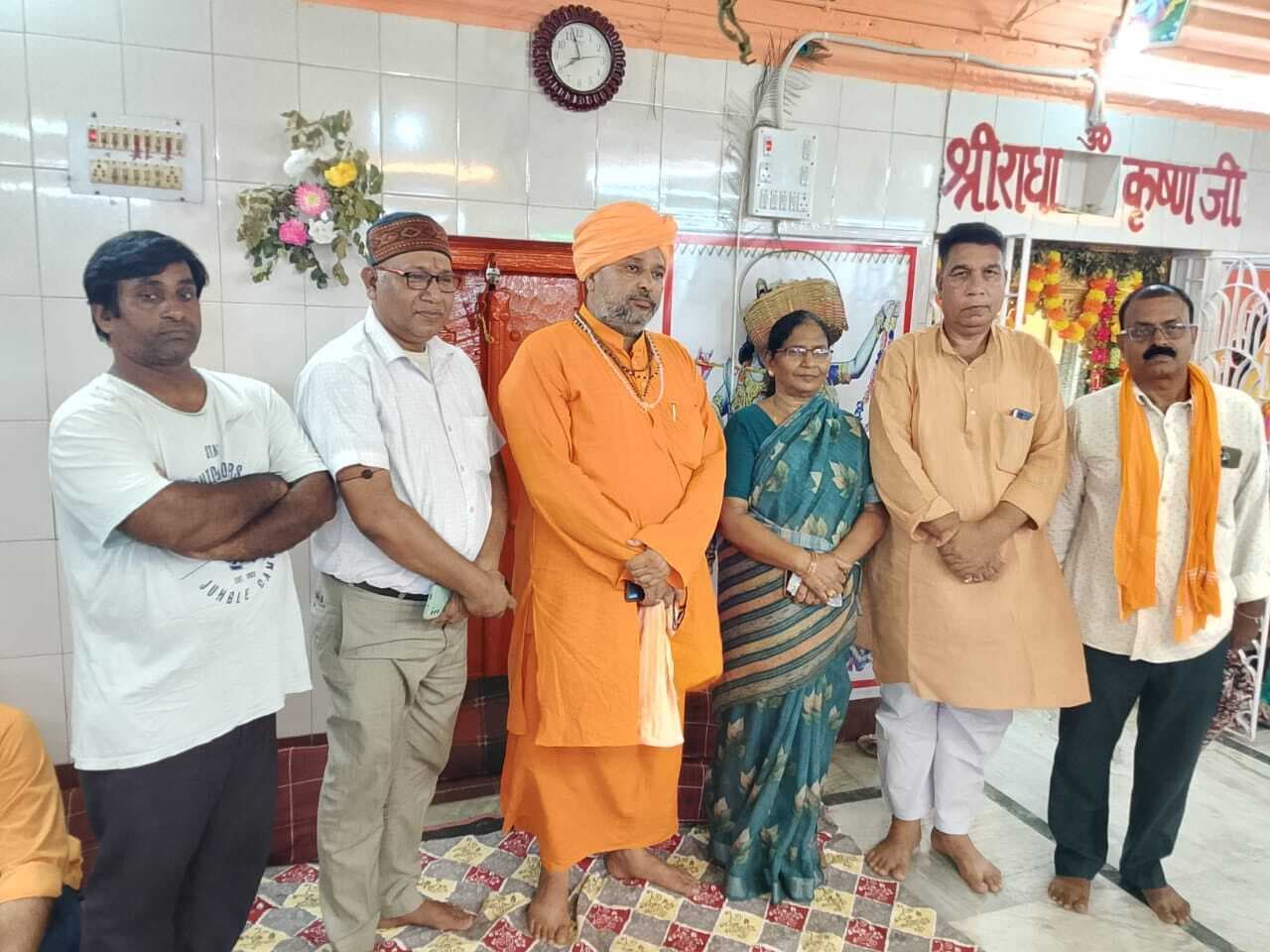 धूमधाम से श्रीकृष्ण की बरही कार्यक्रम संपन्न