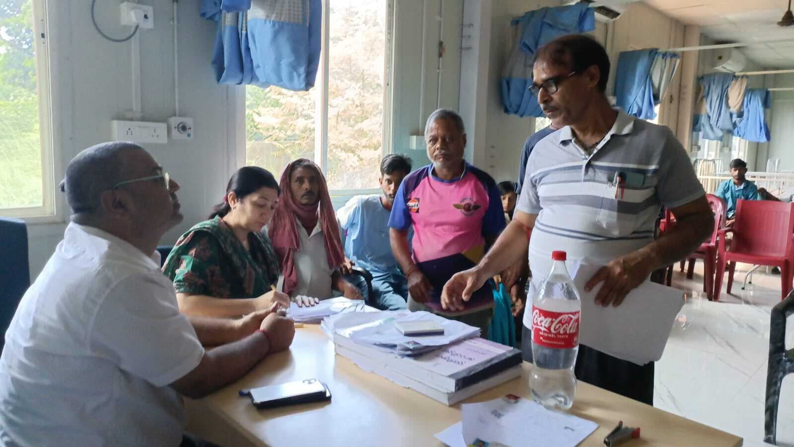 जांच शिविर में 32 दिव्यांग लाभुकों ने कराया जांच