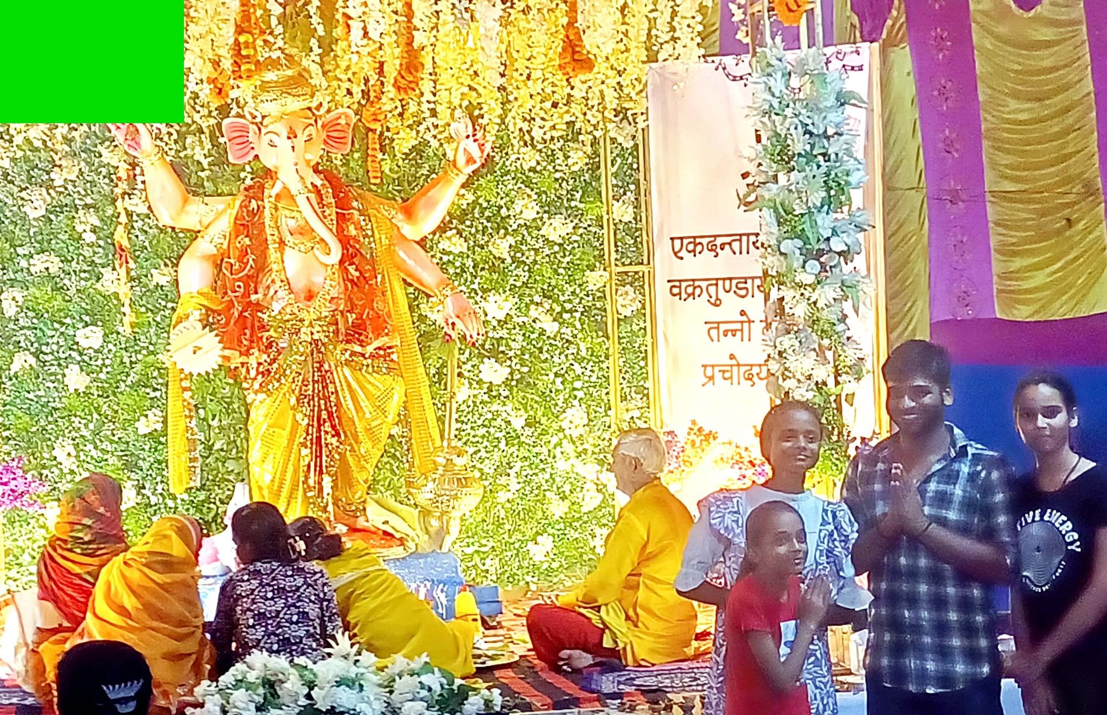 रजीगंज में पांच दिवसीय गणपति महोत्सव