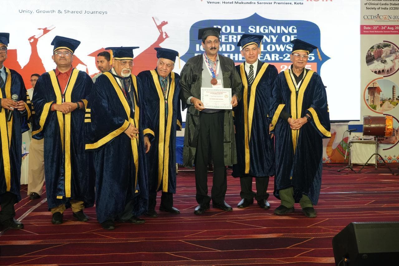 डॉ पीके अग्रवाल को मिला एफआईसीसीएमडी फेलोशिप सम्मान