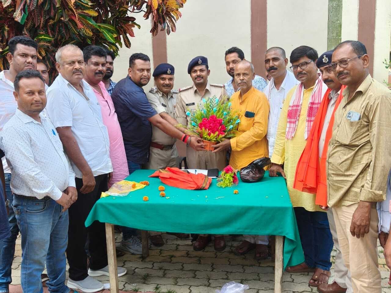 अपराध नियंत्रण व शांति बनाये रखना प्राथमिकता, थानाध्यक्ष