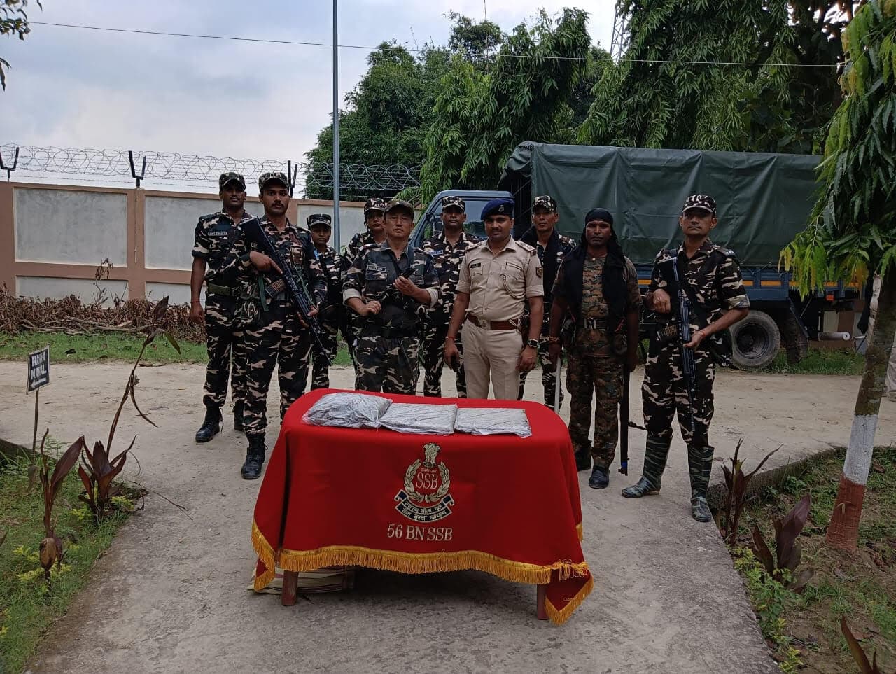 तीन किलो गांजा जब्त